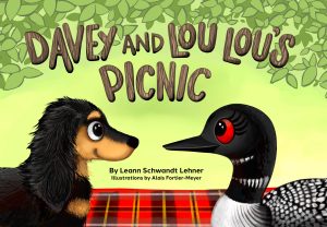Davey (dog) Lou Lou (loon)
